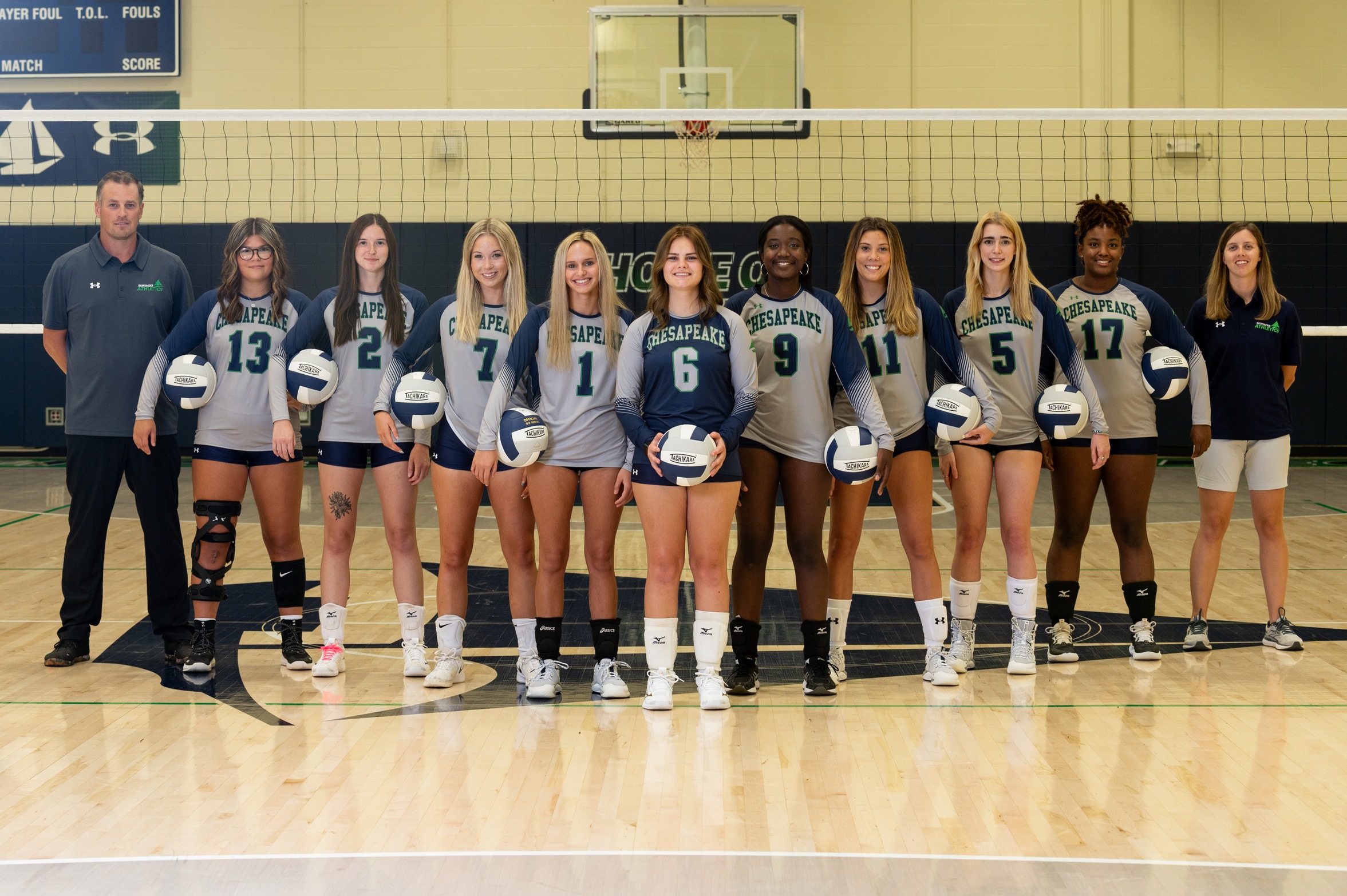 2023 Chesapeake Skipjacks Women's Volleyball Team