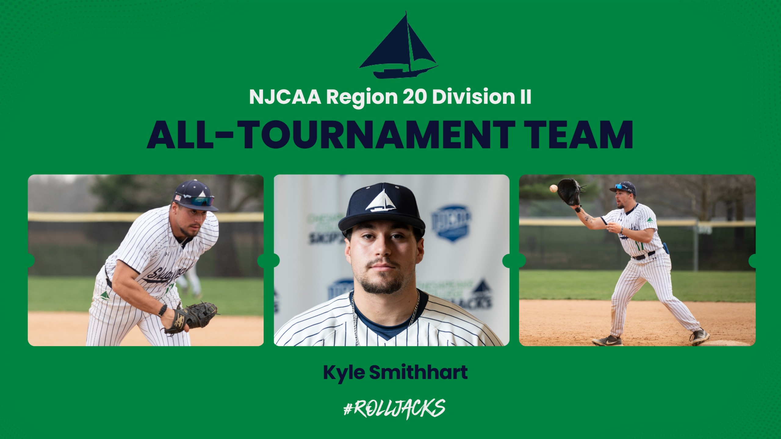 Kyle Smithhart named to the NJCAA Region 20 Div. II All Tournament Team